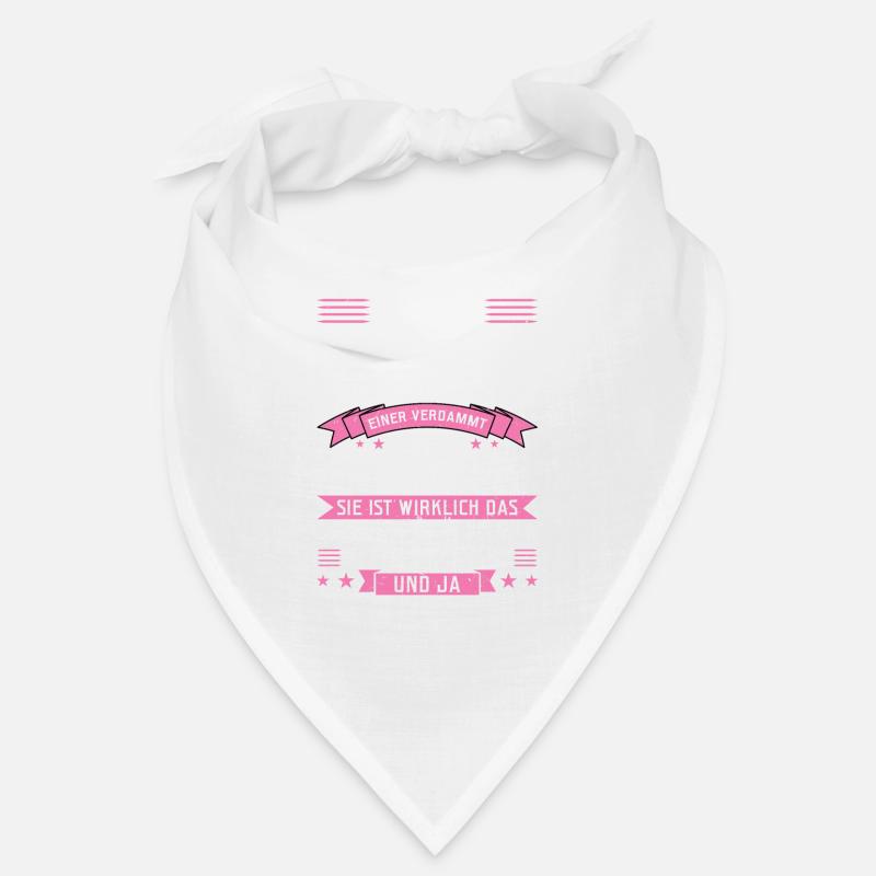 Mama Tochter Mutter Geschenk - Bandana - Weiß