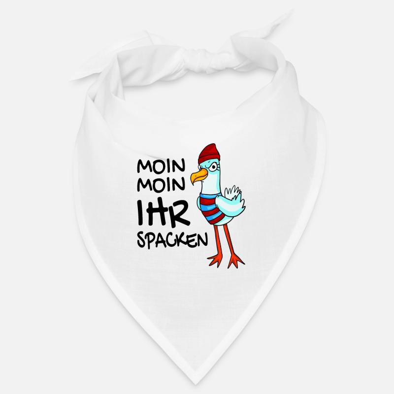 Freche Möwe - Moin Moin Ihr Spacken Bandana