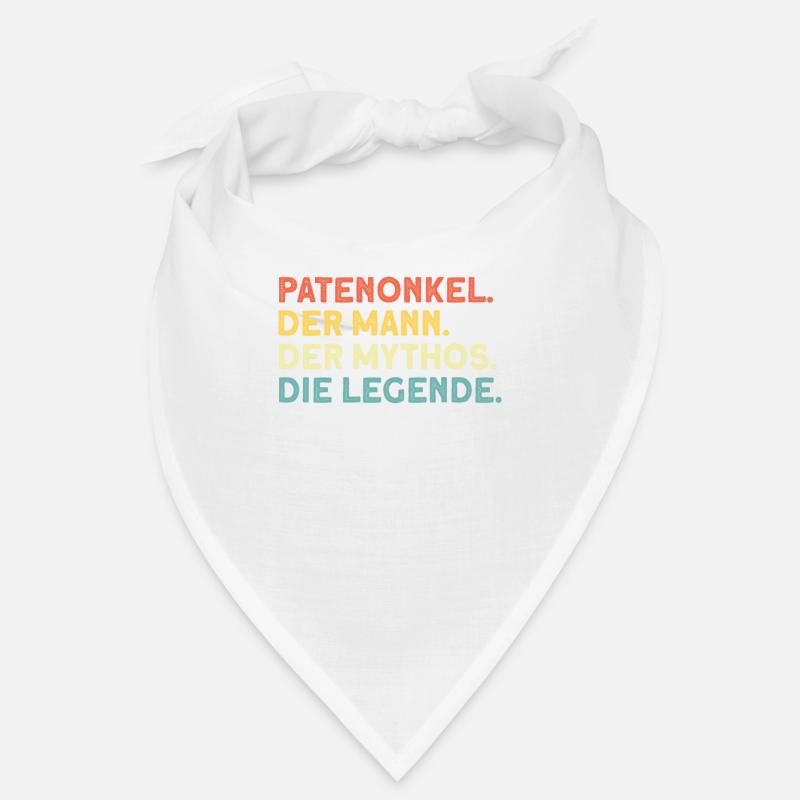 Patenonkel Pate Taufpate Geschenk Bandana