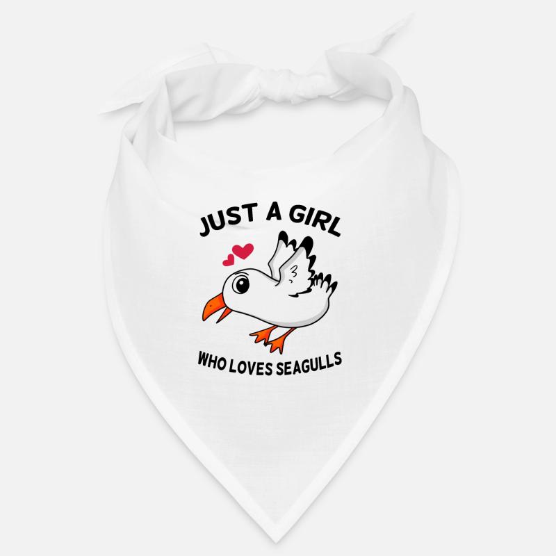 Möwe Liebe Mädchen Bandana