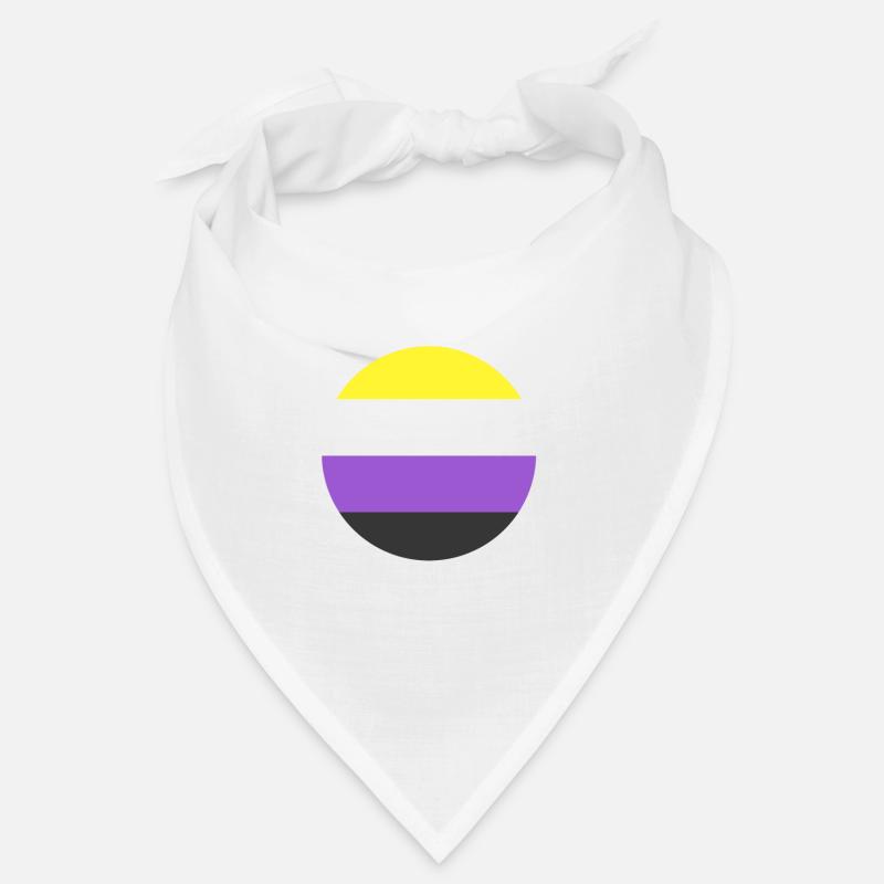 Non-binary non-binary flag LGBTQ gift Bandana