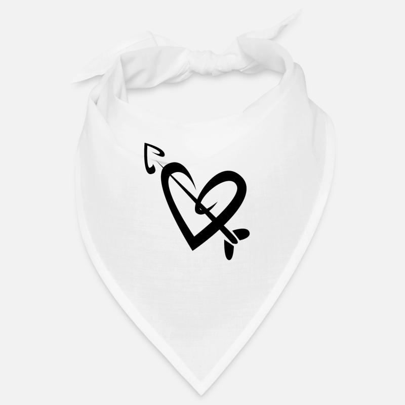 Flèche de cœur Bandana