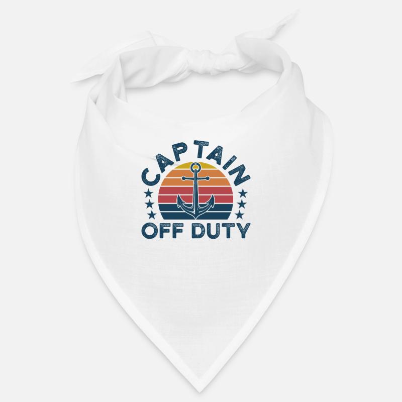 Captain Captains Boating Gift Bandana