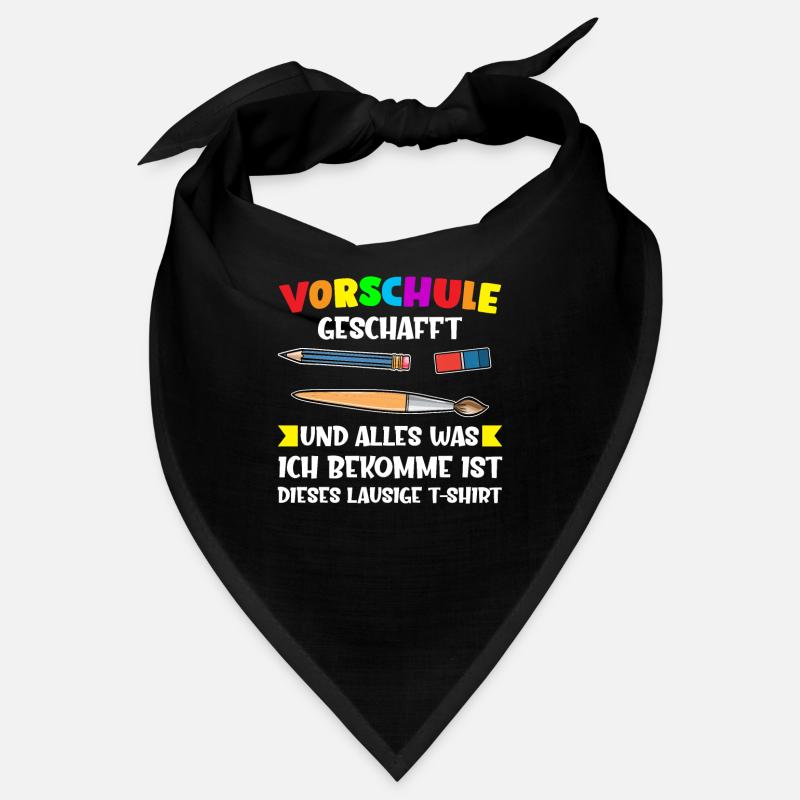 Vorschule Abschluss Vorschulkind Geschenk Bandana