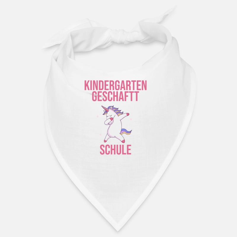 Schulkind Einhorn Schulstart Geschenk Bandana