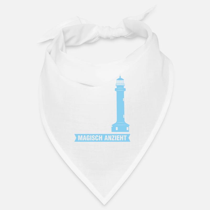 Platdeutsch Norddeutschen Möwe Geschenk - Bandana - Weiß