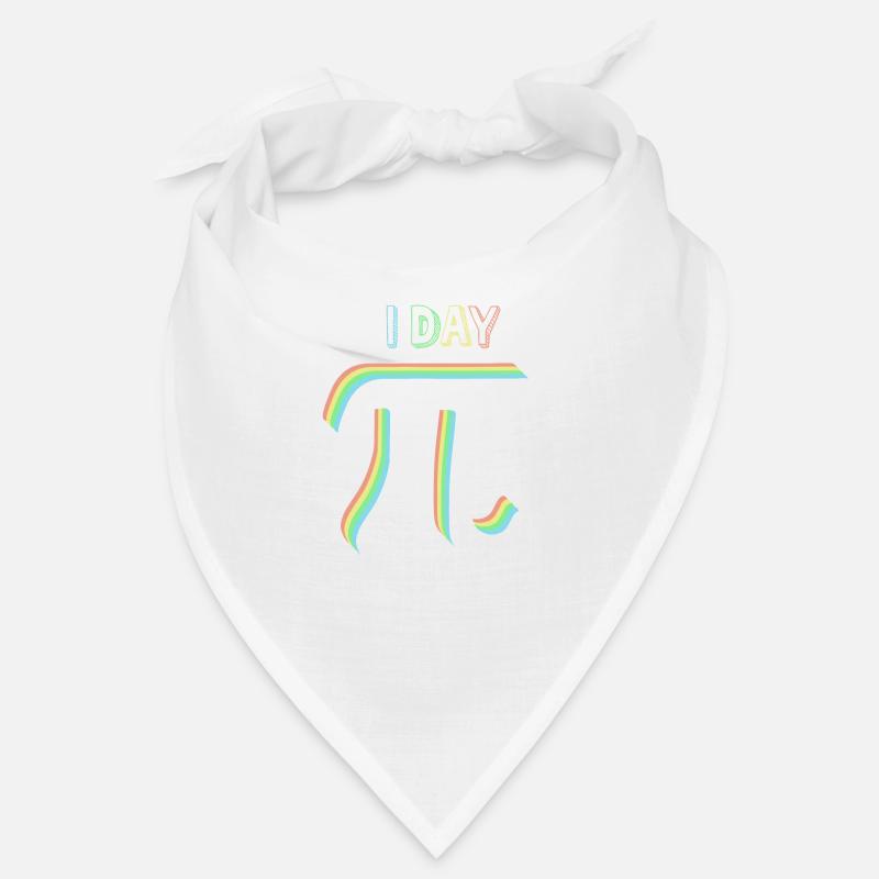 Math Pi symbole Pi - Bandana - blanc