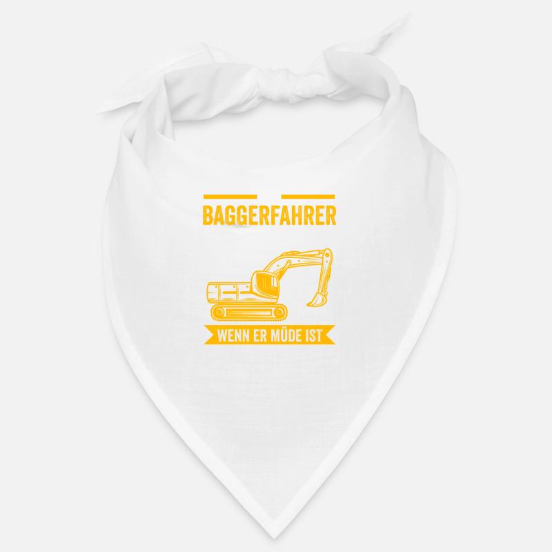 Baggerfahrer Job Baggerführer Geschenk Bandana