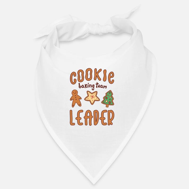 Cookie Chef d’équipe de cuisson cookie - Bandana - blanc