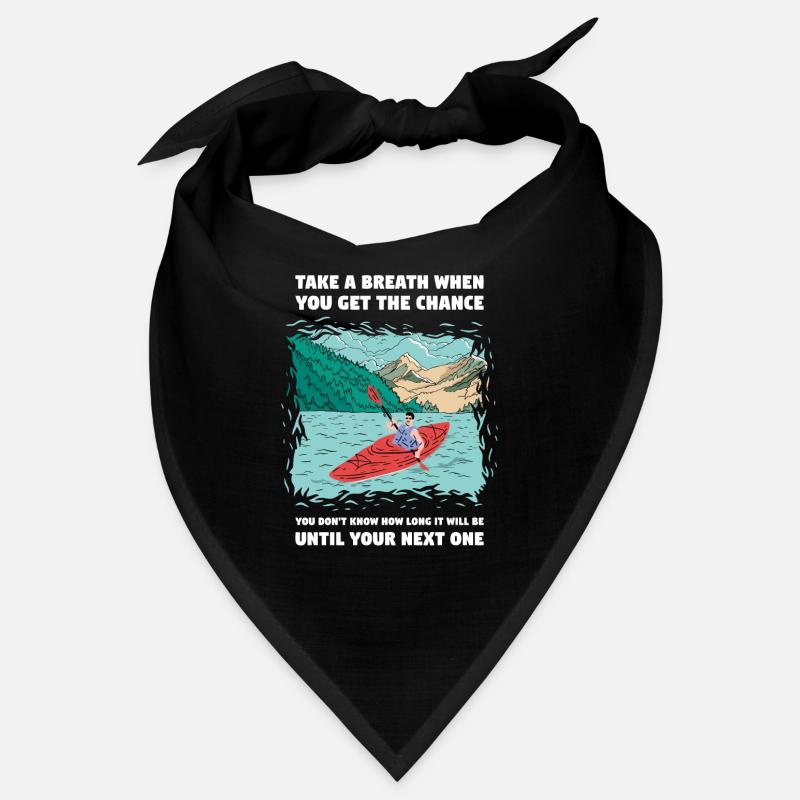 Respirez le kayak en eau vive Bandana
