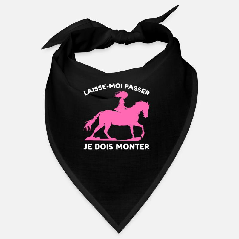cavalier Cheval propriétaire de chevaux Geschenk Bandana