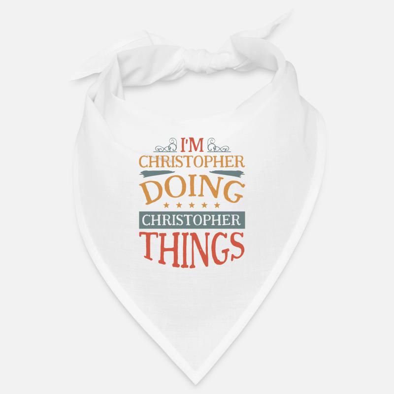 Vornamen Christopher namens Christopher Geschenk Bandana