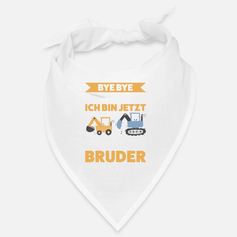 Großer Bruder Bagger Geschwister Geschenk Bandana
