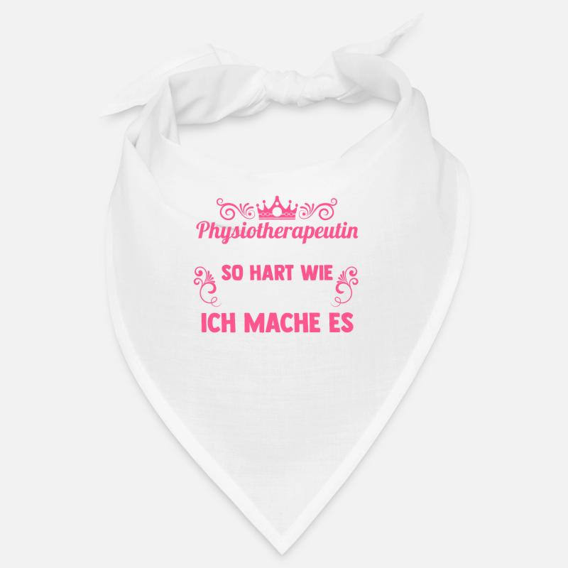 Physiotherapeutin Beruf Physio Geschenk - Bandana - Weiß