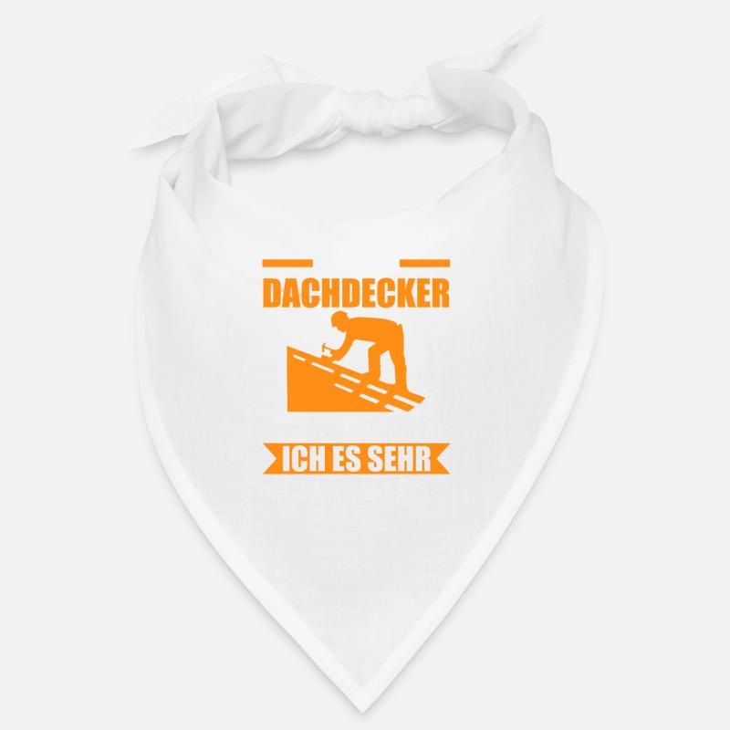 Dachdecker Beruf Handwerker Geschenk Bandana