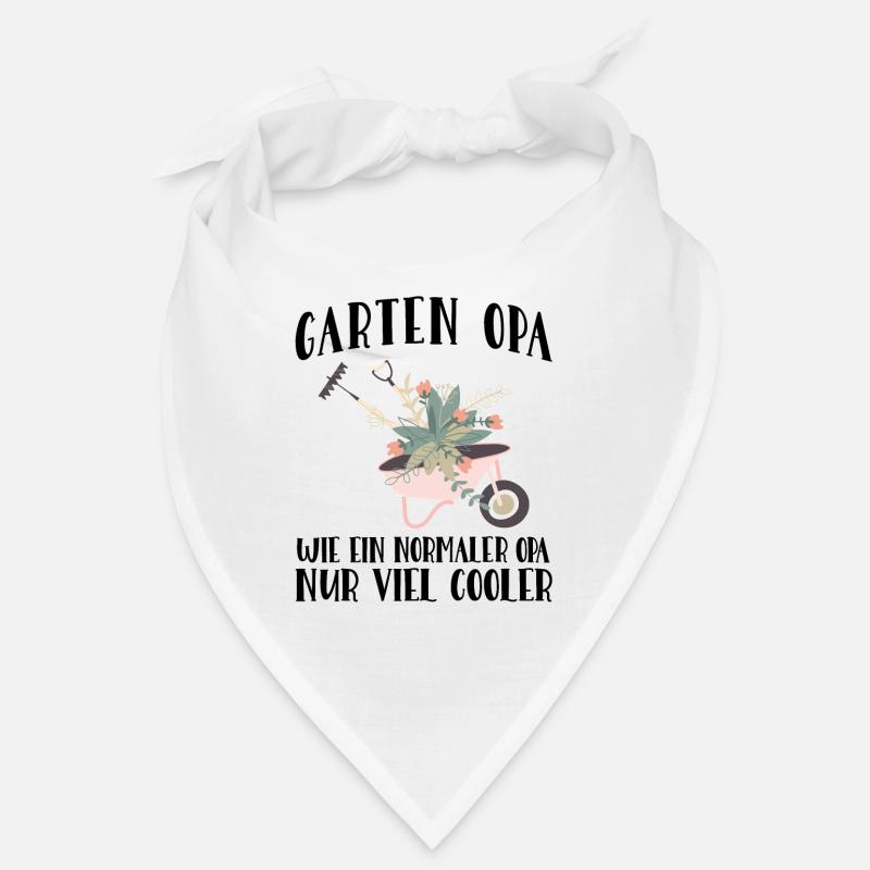 Garten Opa Großvater Geschenk Bandana