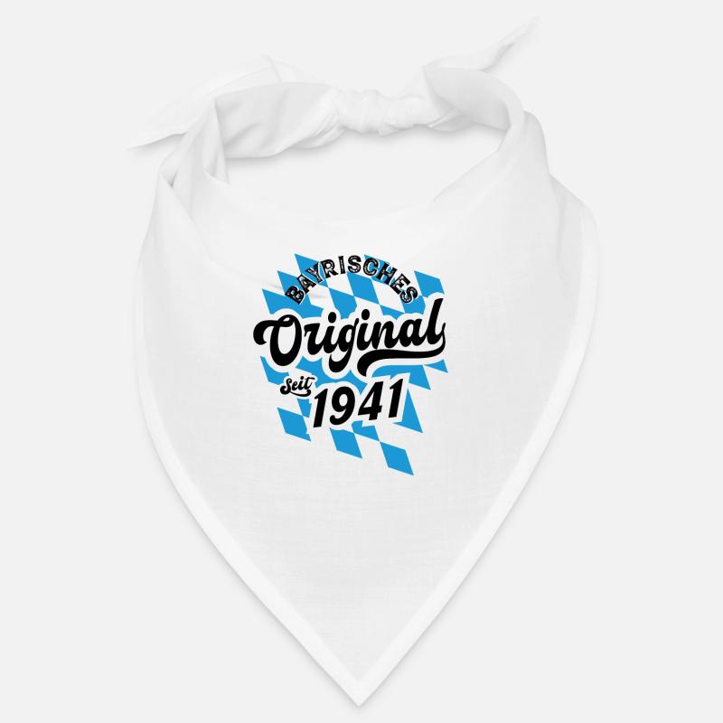 Bayrisches Original seit 1941 Geburtstag Bandana
