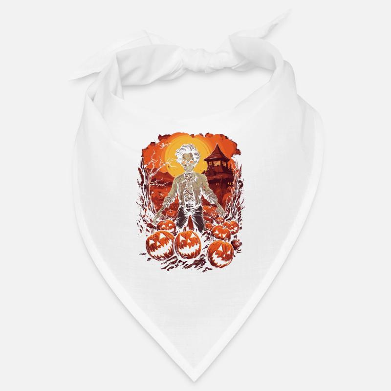 Zombie coréen effrayant d’Halloween Bandana