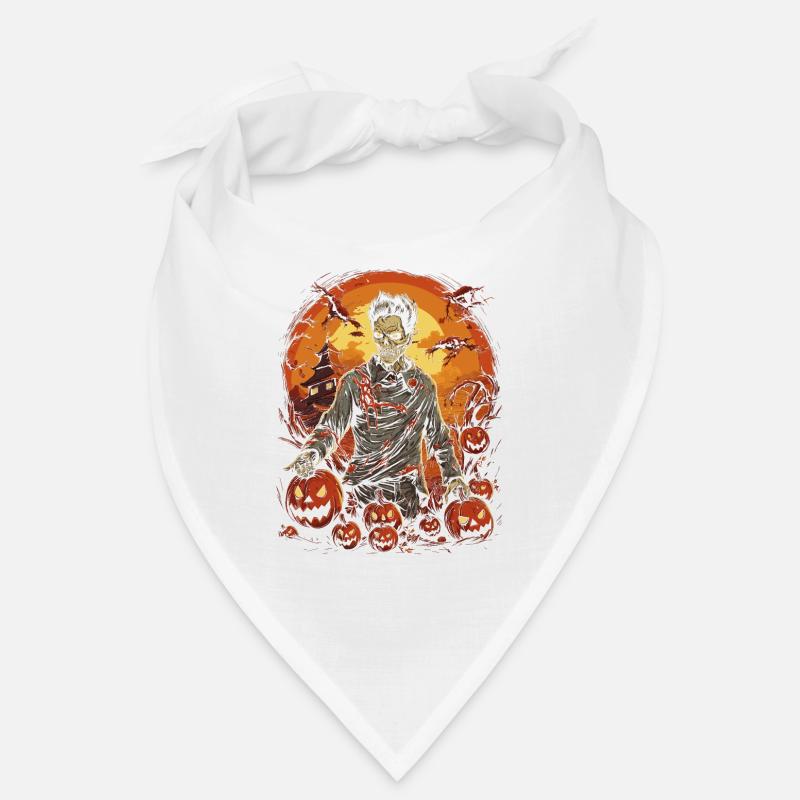 Zombie coréen effrayant d’Halloween Bandana