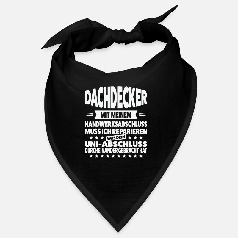 Dachdecker Beruf Dachdeckermeister Geschenk Bandana