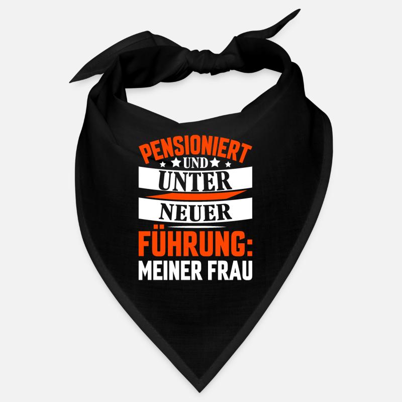 Rente Ruhestand Shirt Bandana