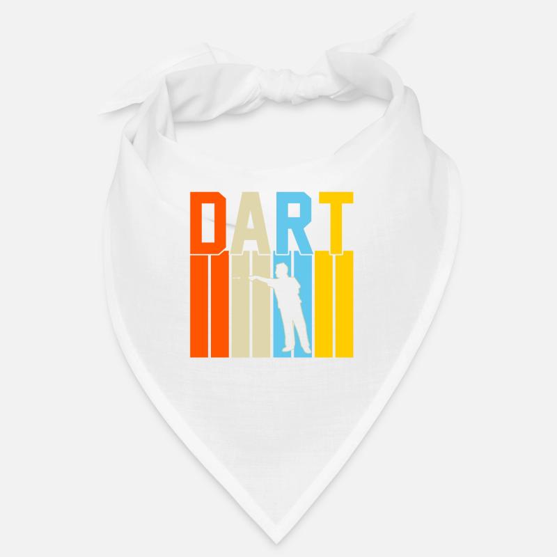 dart retro design dart Geschenk Bandana