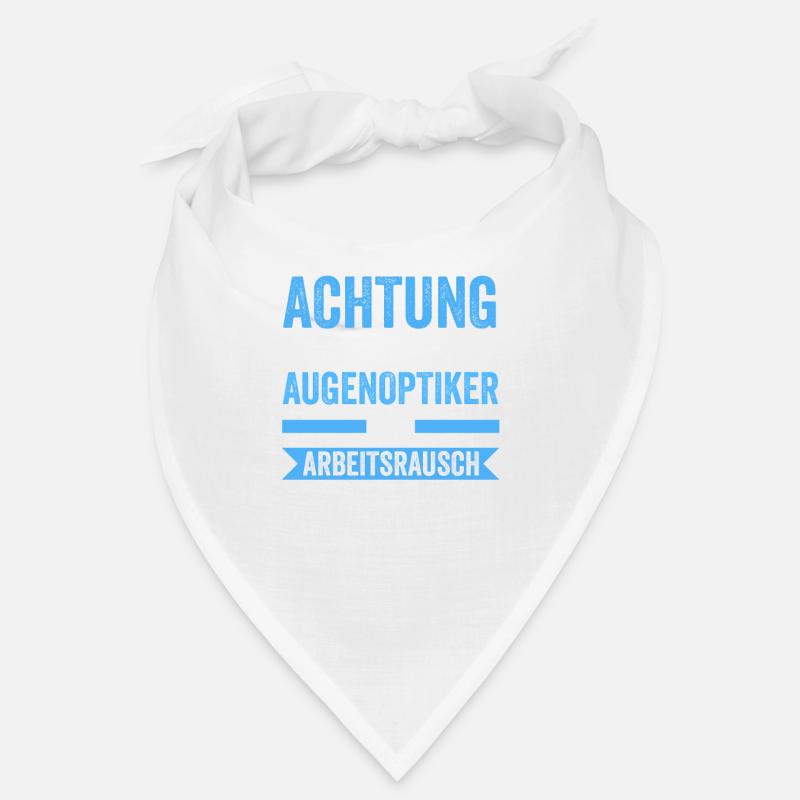 Optiker Beruf Sehschärfe Geschenk Bandana