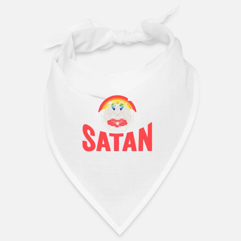 Smoke Meth Hail Satan Goth Geschenk Bandana