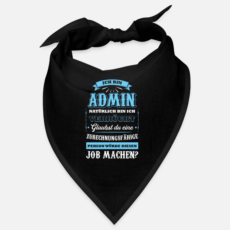 Admin Informatiker Administrator Geschenk Bandana