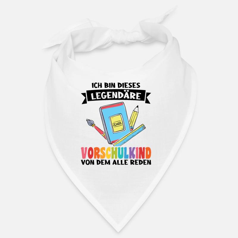Kindergarten Vorschule Vorschulpädagoge Geschenk Bandana