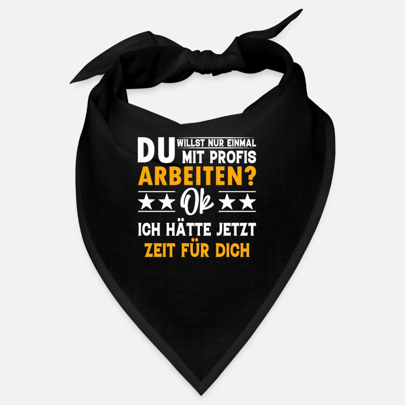 Du willst nur einmal mit Profis arbeiten? Bandana