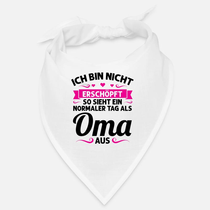 Oma Mutter Tag Omi Geschenk Bandana