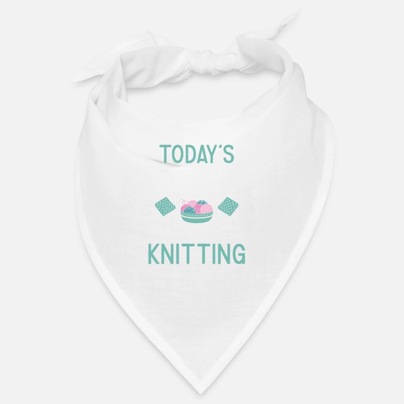 Knitter Today's Forecast Knitting Bandana