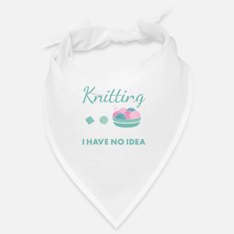 Knitter A Day Without Knitting Bandana