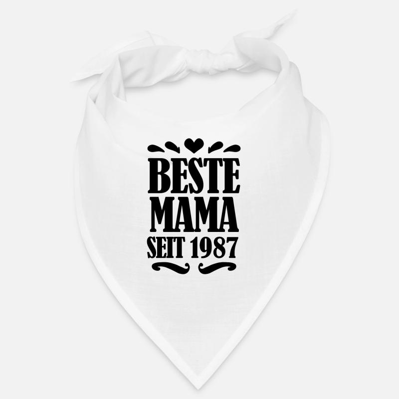 Beste Mama seit 1987 - Beste Mutter seit 1987 Bandana