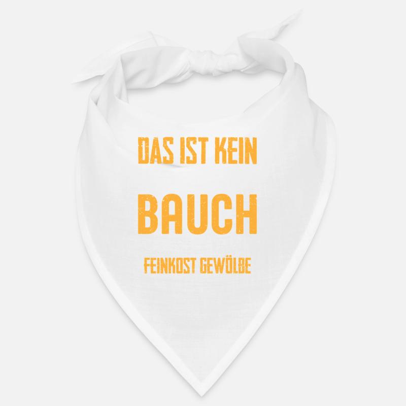 Dicker Bauch Lustig Spruch Geschenk Bandana