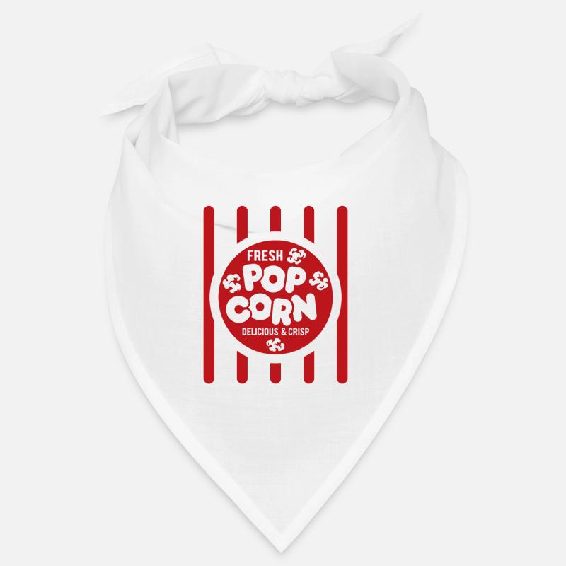 Fresh Popcorn - Crispy & Delicious - Gift Bandana