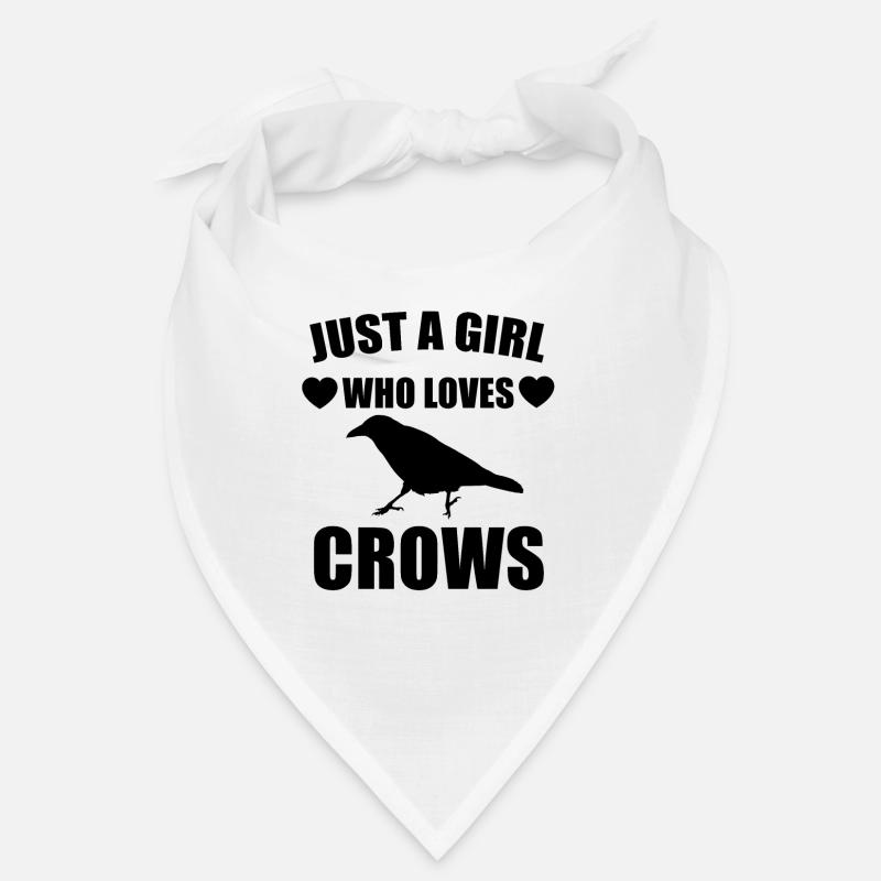 Rabe Krähe Geschenk Mädchen Bandana