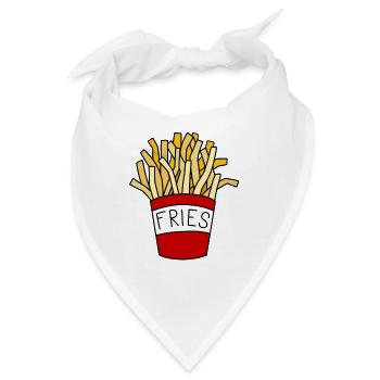 FRIES - Bandana - Weiß - Vorne