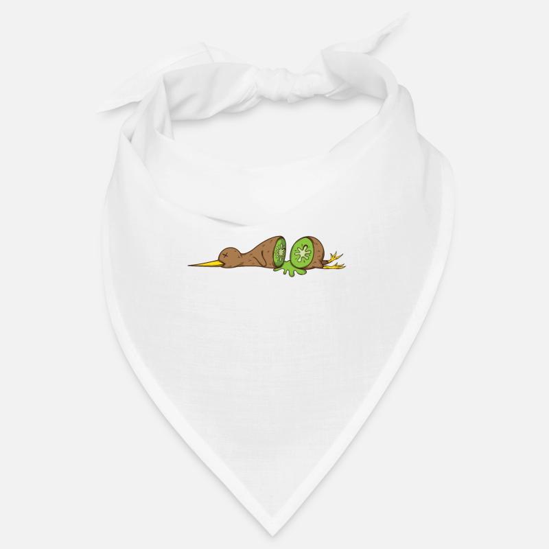 Kiwi bird cut open like a kiwi fruit Bandana