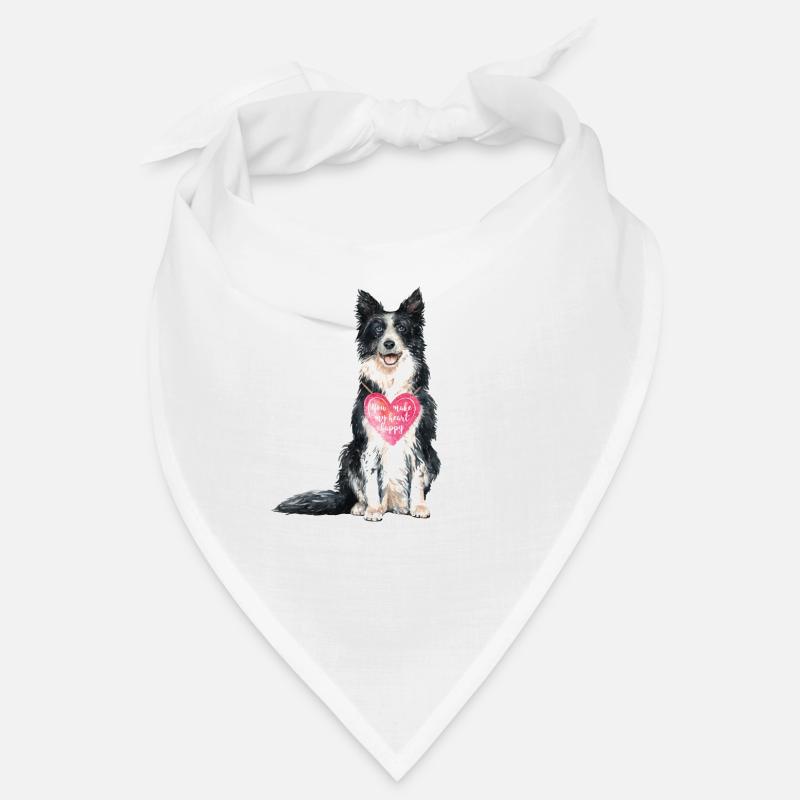 Amour de Border Collie Bandana