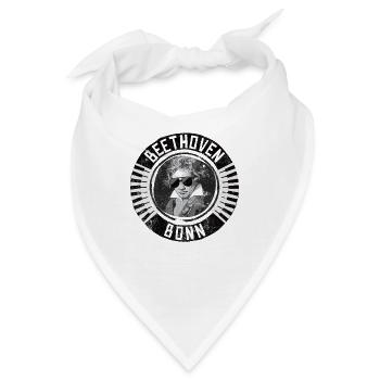 Beethoven Bonn - Bandana - Weiß - Vorne