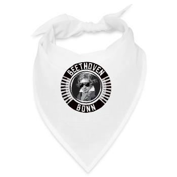 Beethoven Bonn - Bandana - Weiß - Vorne