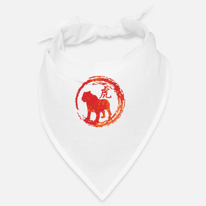 Zodiaque chinois tigre Bandana