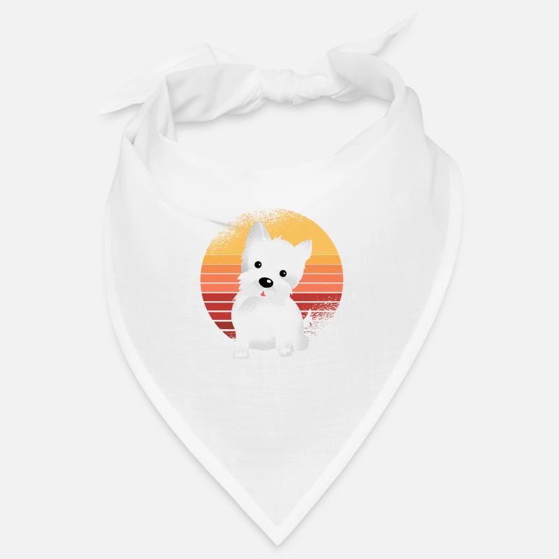 Idée cadeau Westie Bandana