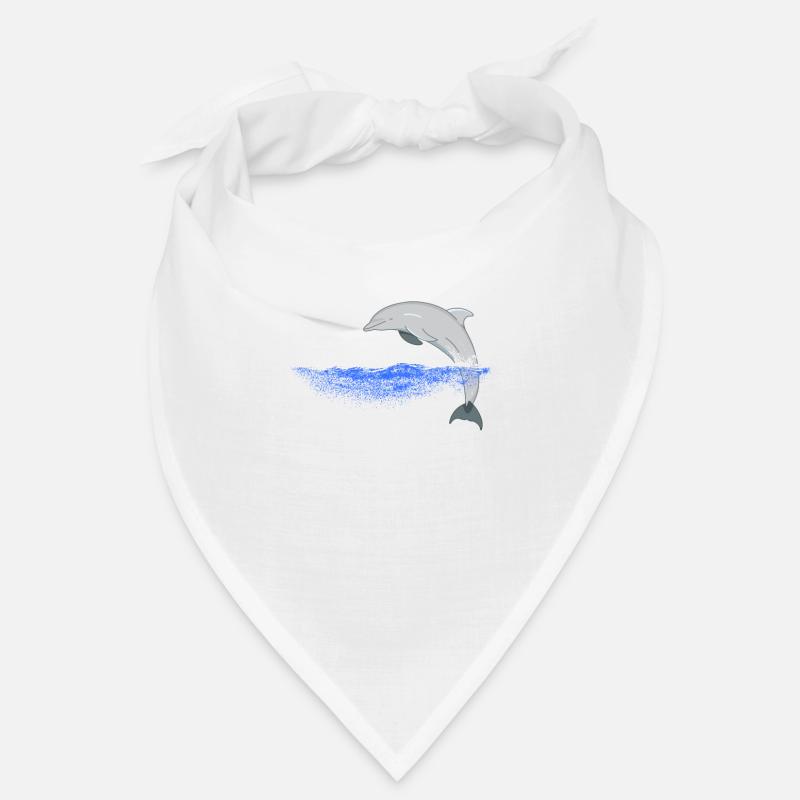 Jumping dolphin dolphins design Bandana