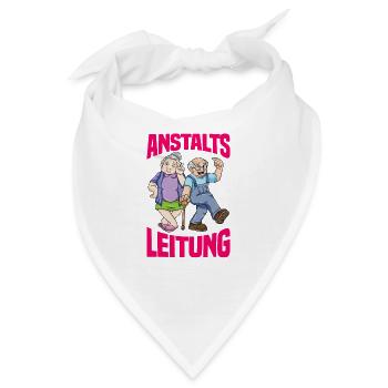 PDL Pflegefachkraft Altenpflege Demenz - Bandana - Weiß - Vorne