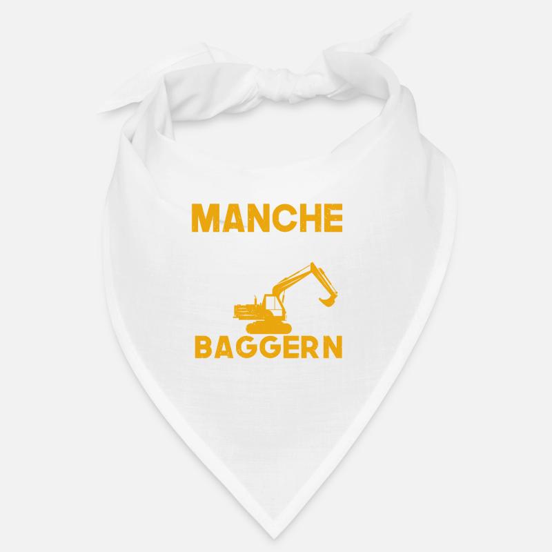 Bagger Kindheit Baggerfahrer Bandana