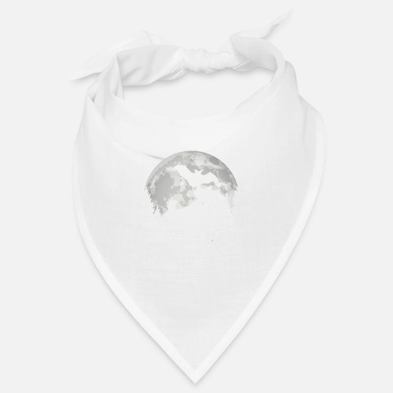 Fledermaus - Bandana - Weiß