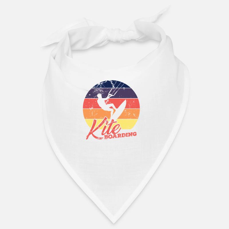 Kite Boarding im Wind Bandana